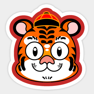 CNY: YEAR OF THE TIGER (BOY) Sticker